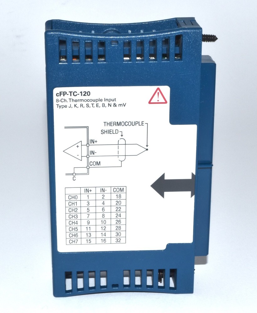 National Instruments cFP-TC-120 Temp Input Module for Comp. FieldPoint *Used*