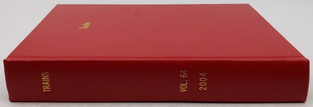 Trains Vol.64 2004 Hardcover Book EX