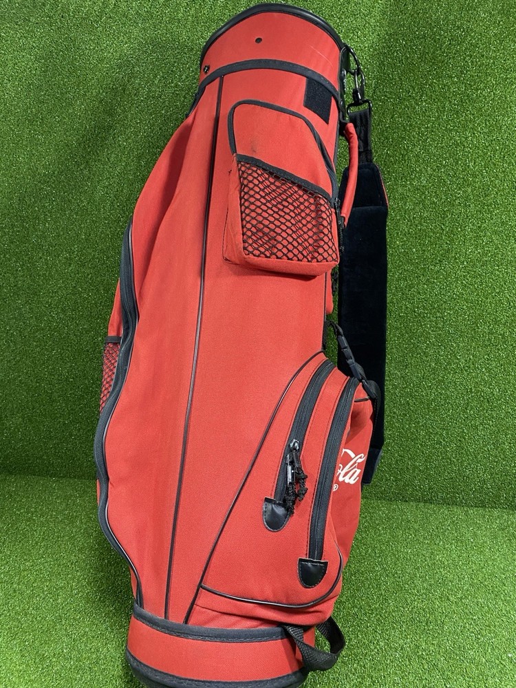 Vintage Coca Cola Red Golf Bag 6-Way