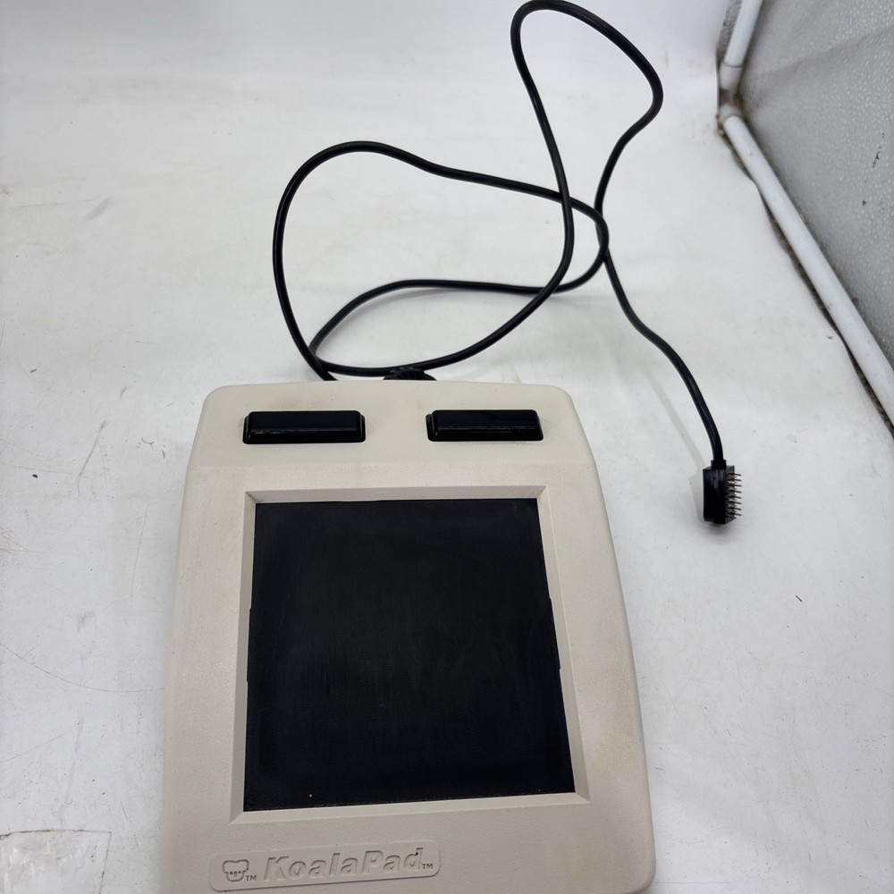 VINTAGE Koala Pad Touch Tablet Model 001 For Apple IIe Computers (untested)