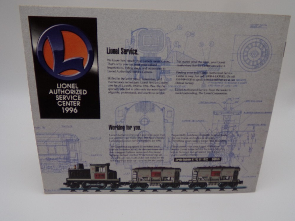 1996 Lionel Train Catalog