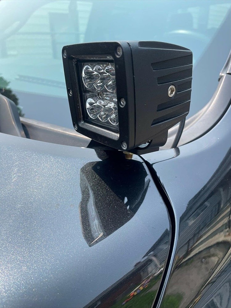 Dasen Light Mounting Brackets Left & Right Side Hood Hinges Cube Light Mount Com