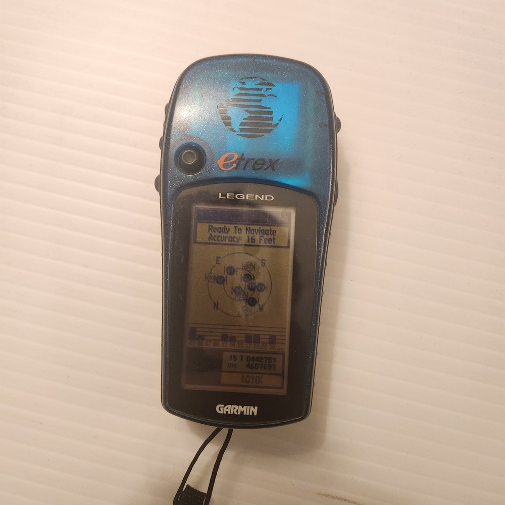 Garmin eTrex Legend GPS Handheld Personal Navigator Blue
