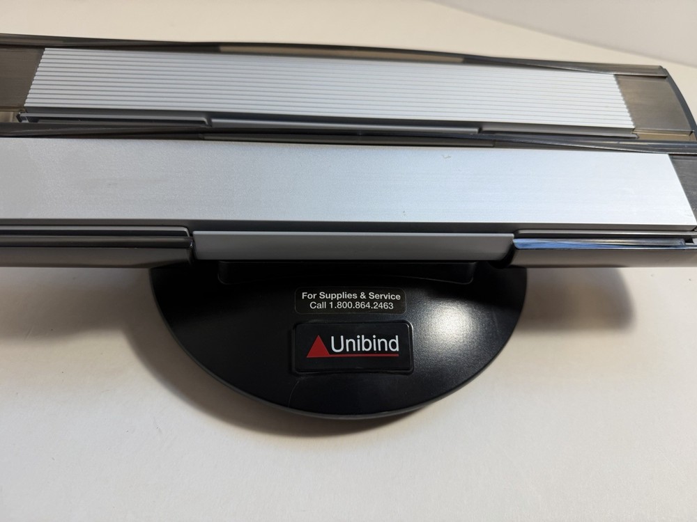 Unibind XU 138 Thermal Binding Machine Office Document Binder Tested