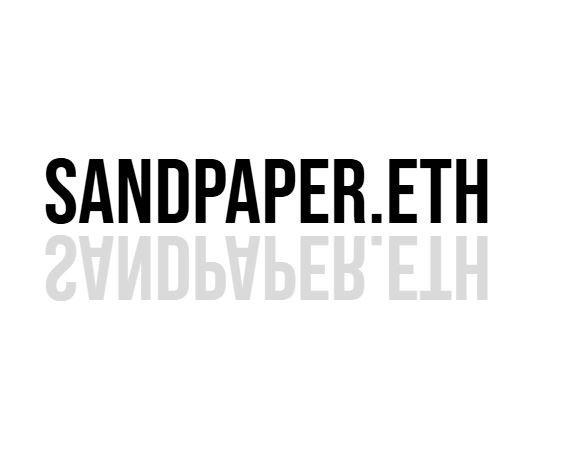 Sandpaper.eth Etherium Domain Name on OpenSea