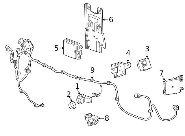 Genuine GM Wire Harness 26542482