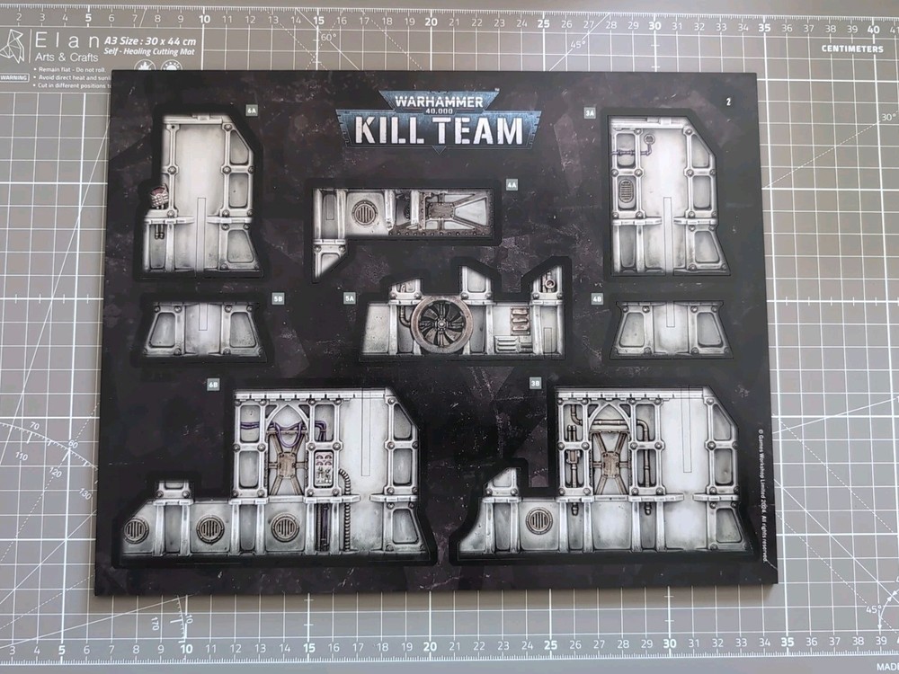 Warhammer 40K Kill Team Starter Set MDF Terrain Ruins