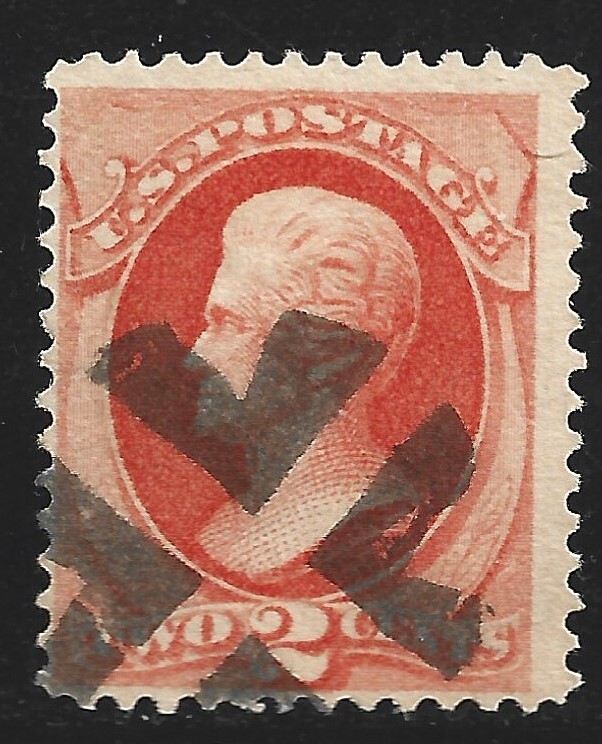 United States, Scott #178, 2c Jackson, Used