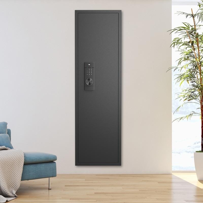 53 Password Touch Panel In-Wall Safe, Hidden Wall Gun Safe For Rifles With