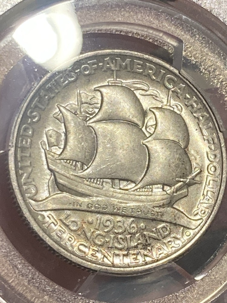 1936 Long Island Tercentenary Half Dollar MS-65 PCGS