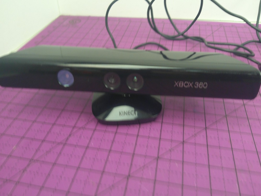 Microsoft Xbox 360 Kinect Connect Black Sensor Bar Model #1414 Tested