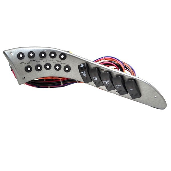 Lund Boat Dash Panel Kit 2006271 | Brushed Pewter (3PC)