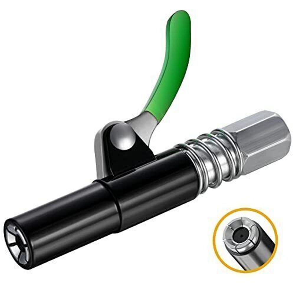 Grease Gun Coupler Strong Lock on Greases Gun Tip Quick Release Lock
