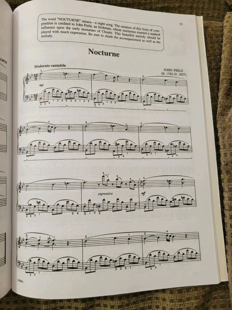 "MICHAEL AARON PIANO COURSE" LESSONS-GRADE 4(FOUR) EUC