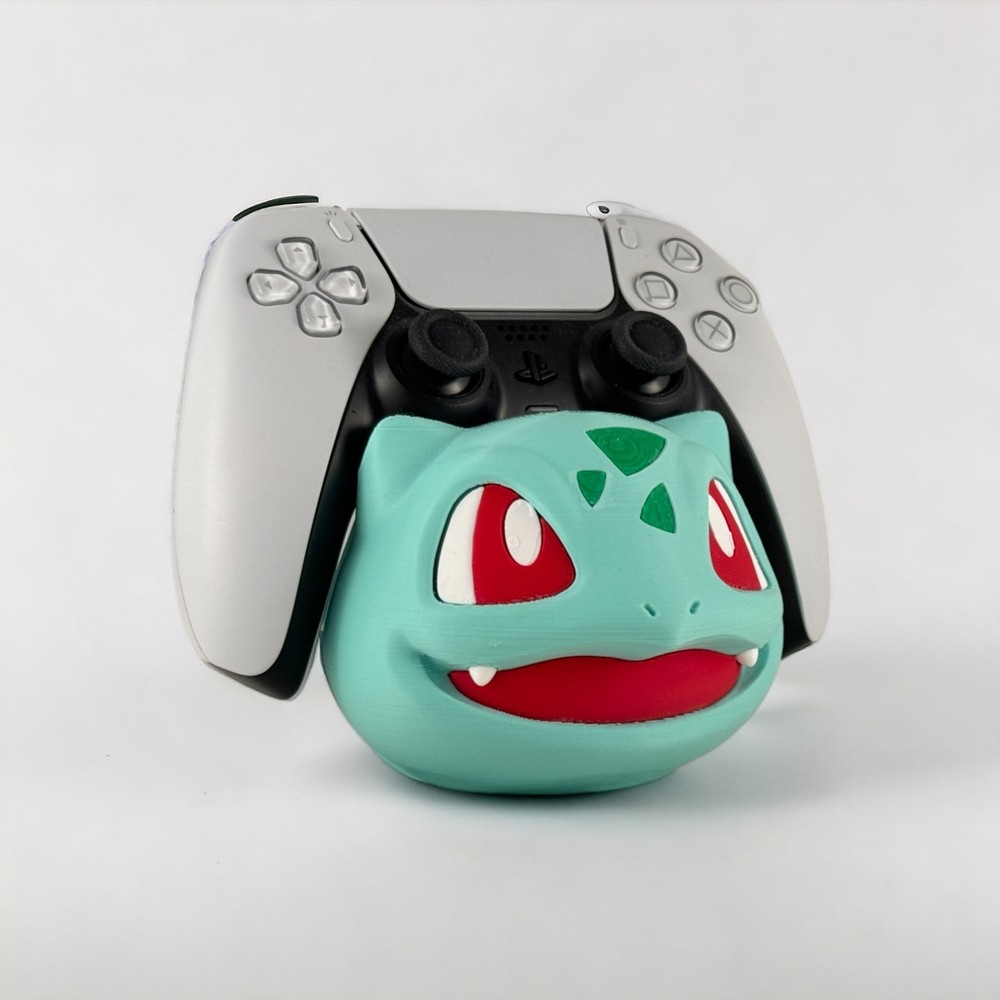 Bulbasaur Video Game Controller Holder - Universal, Cute Gaming Accessory