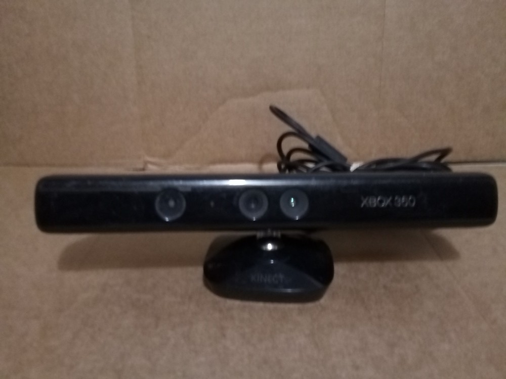 Genuine Official Microsoft XBOX 360 Black Kinect Sensor Bar Model 1414 - Tested