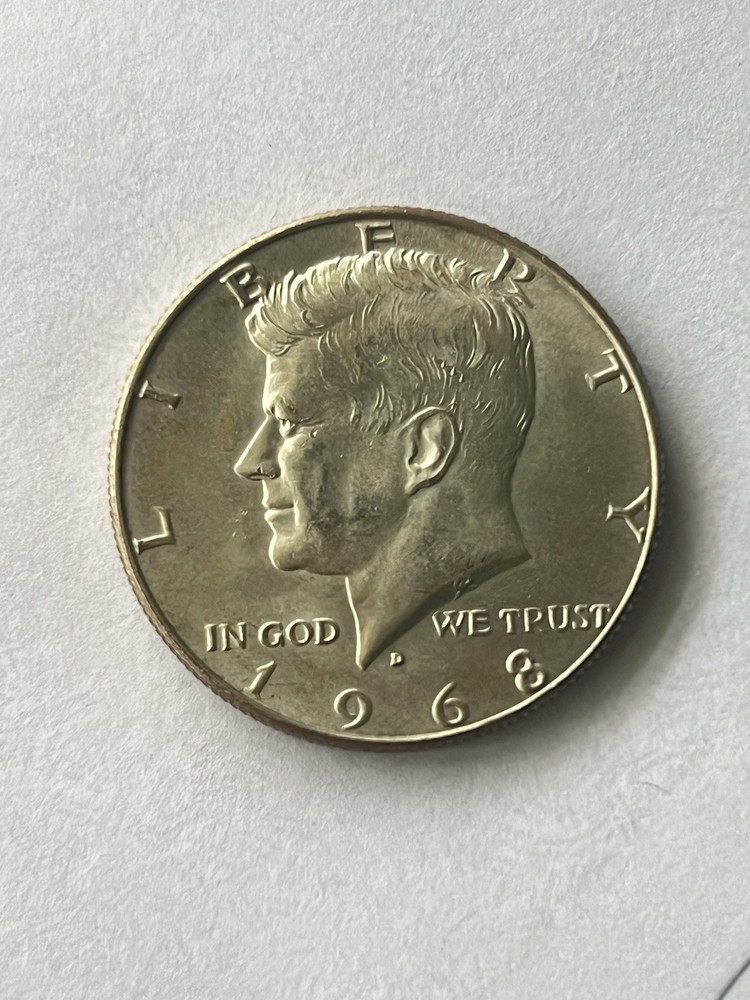 1968- D  Kennedy Half Dollar