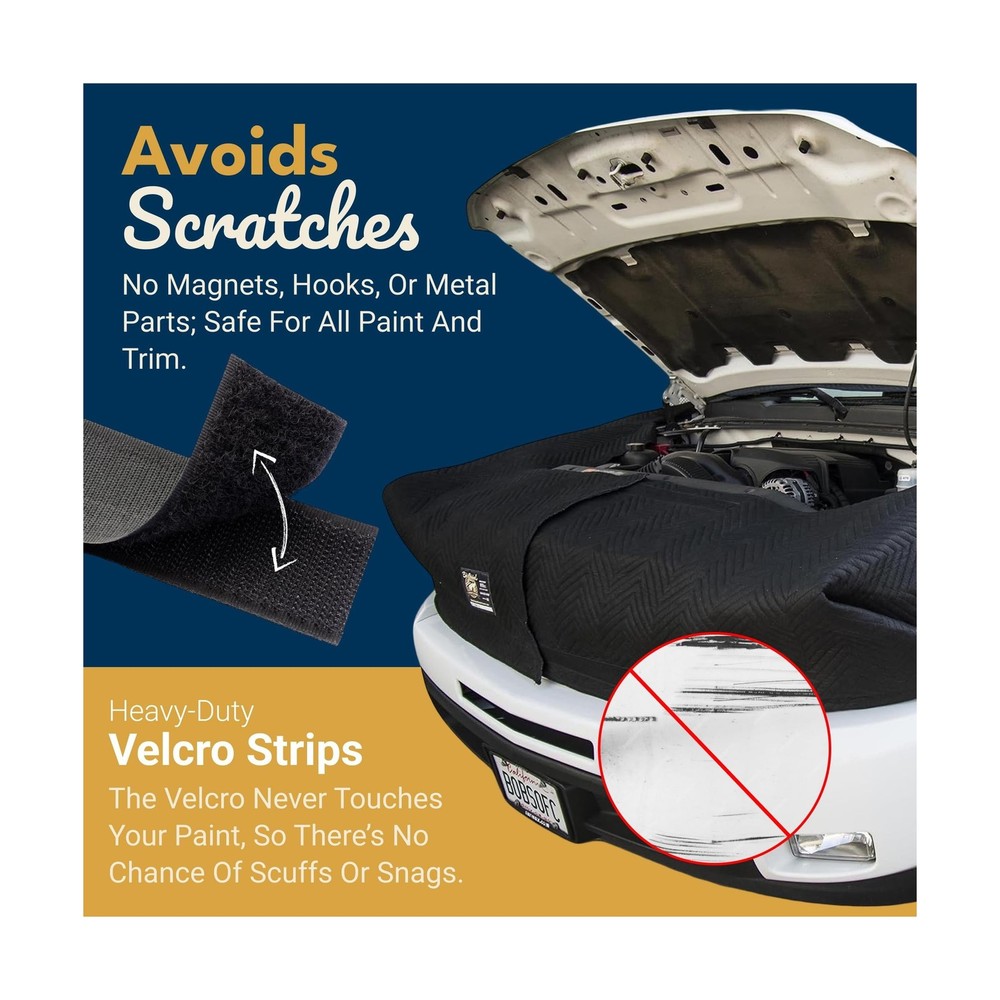 Bob's Original Fender Cover - Complete Engine Compartment Coverage - Fender C...