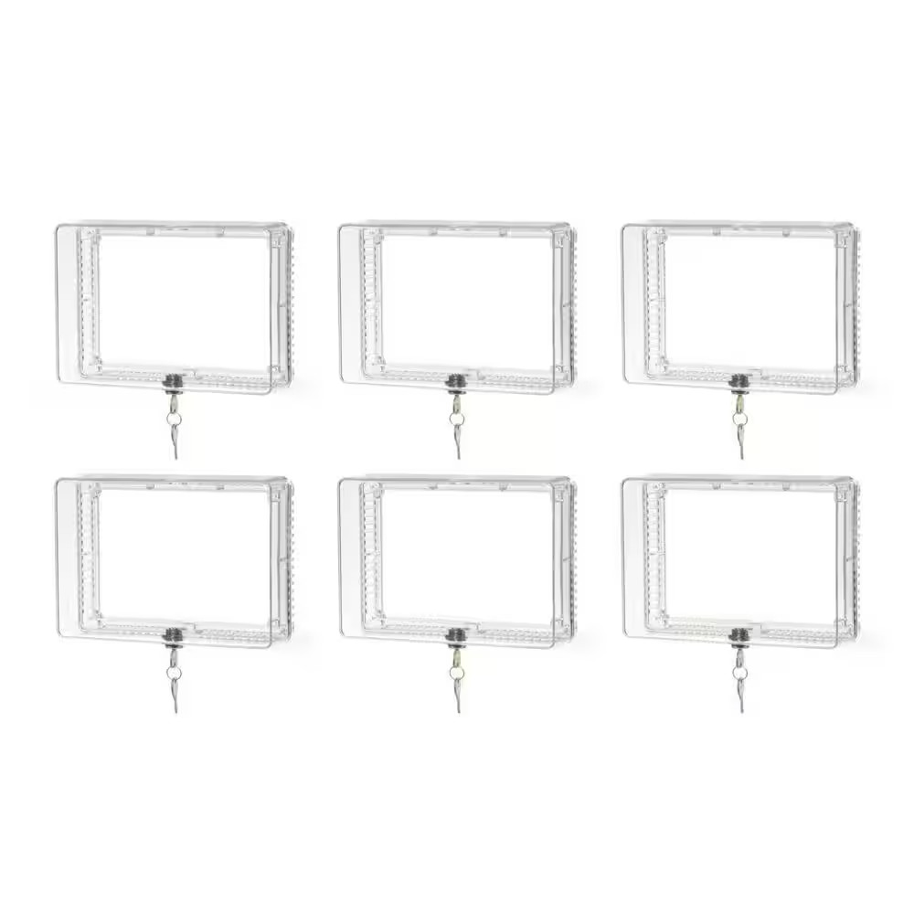 Thermostat Lockbox Cover (6-Pack)