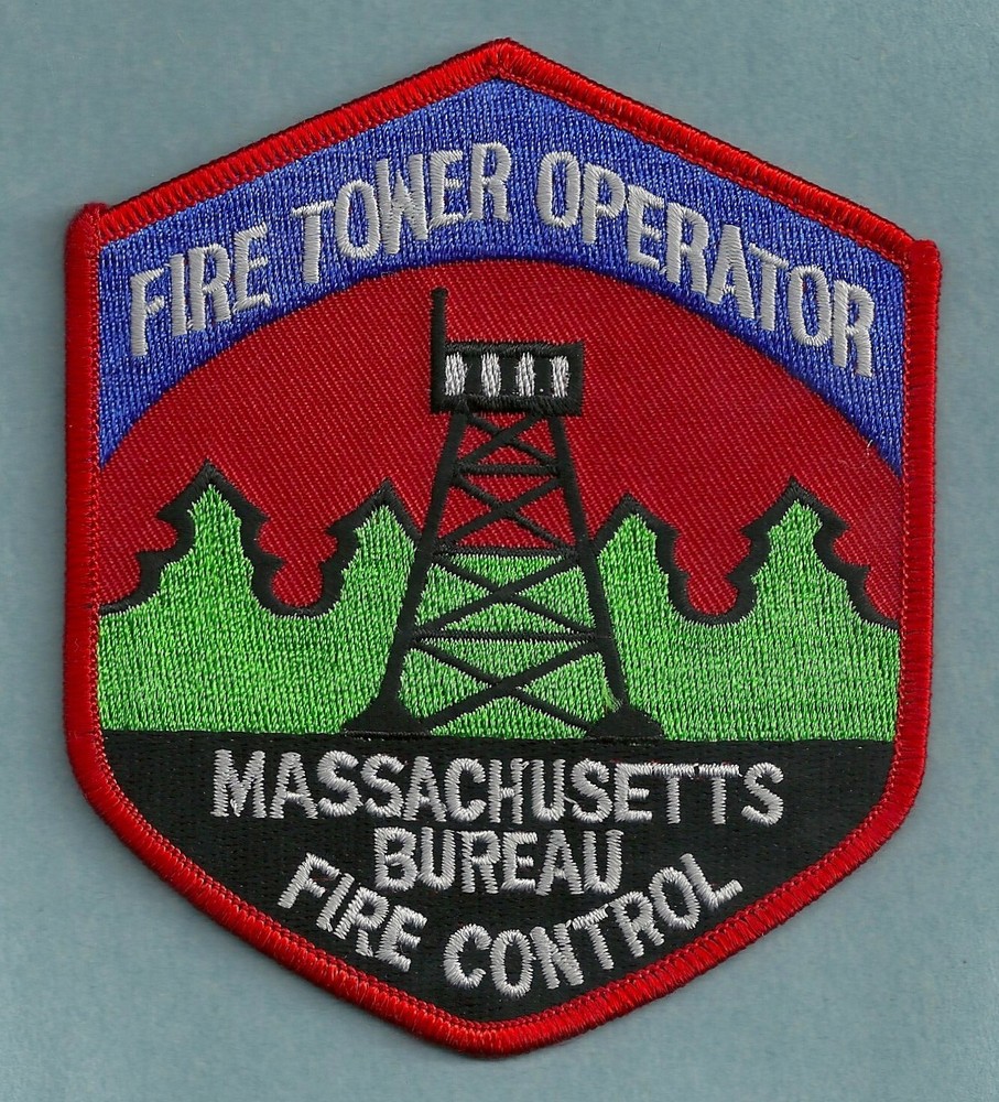 MASSACHUSETTS BUREAU OF FIRE CONTROL TOWER OPERATOR PATCH