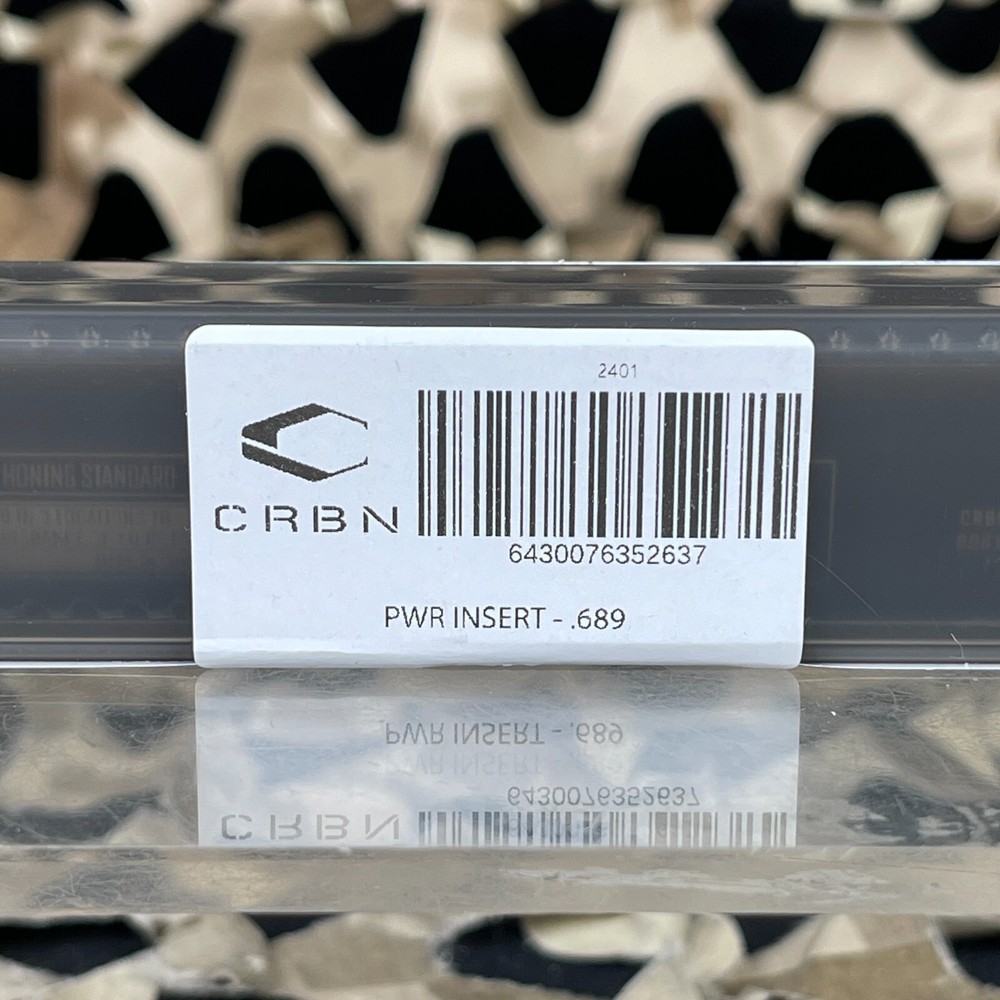 NEW Carbon CRBN PWR Barrel Insert - 0.689
