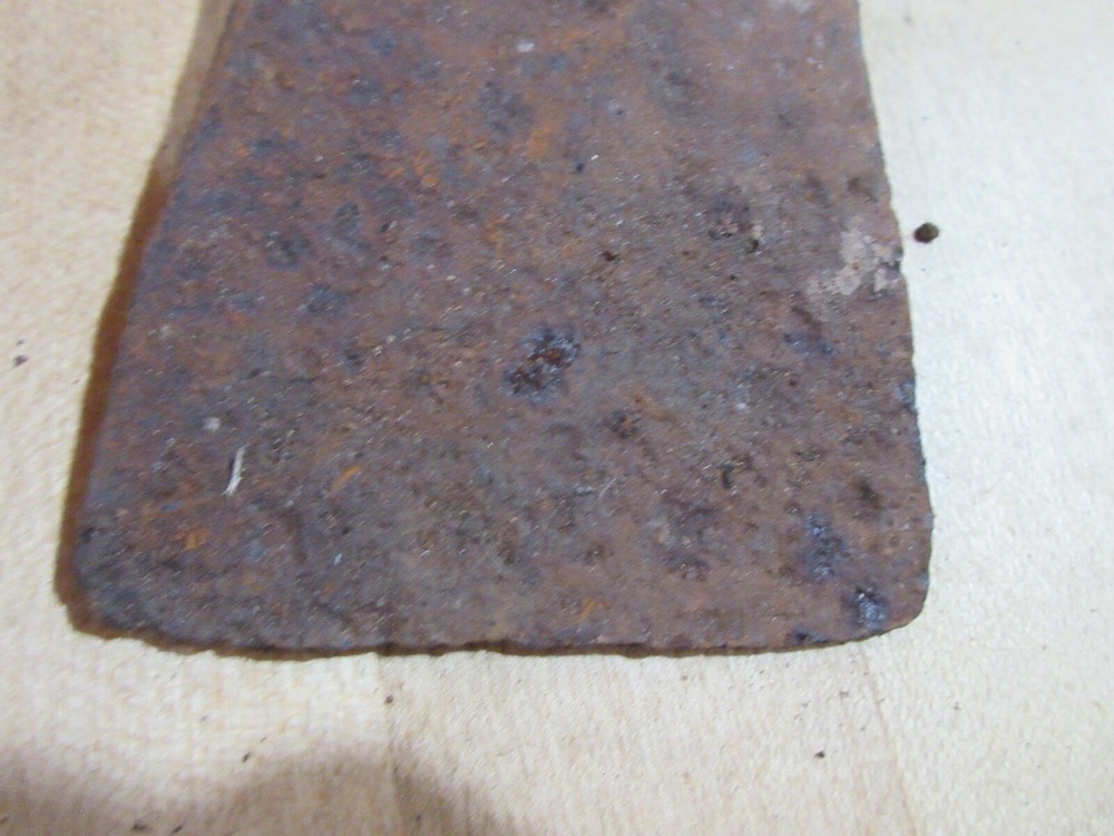 Blacksmith made tree felling wedge. (2). sh