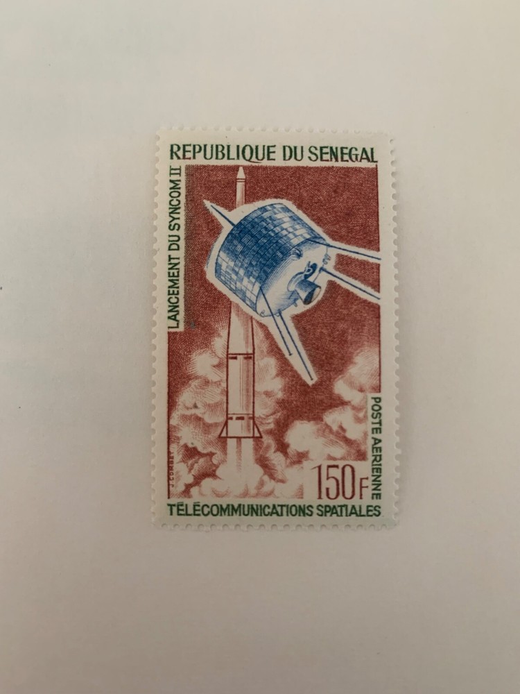 Senegal Stamps SC# C39 Launching Syncom-2 Satellite  MNH 1964