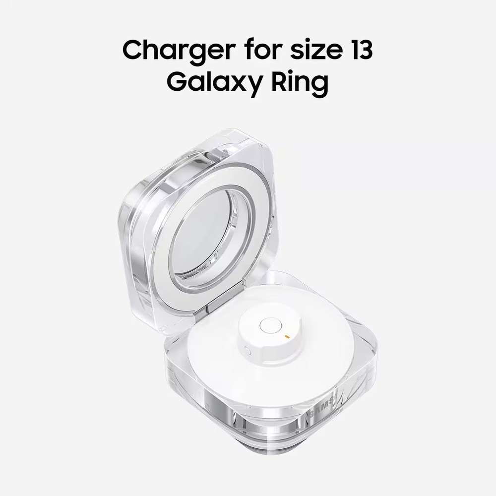 Samsung - Galaxy Ring Charging Case Size 13 - White