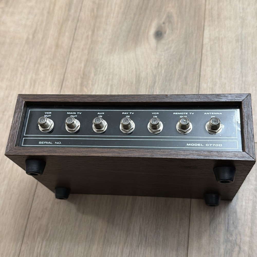 Vintage Channel Master Video Control Center Model 0770B