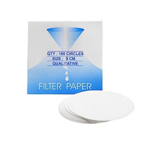 Labs Premium Qualitative Filter Paper, 9cm Dia., Medium Speed (85 GSM), 10μ