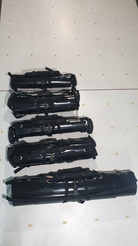 stretchers to evacuate the wounded