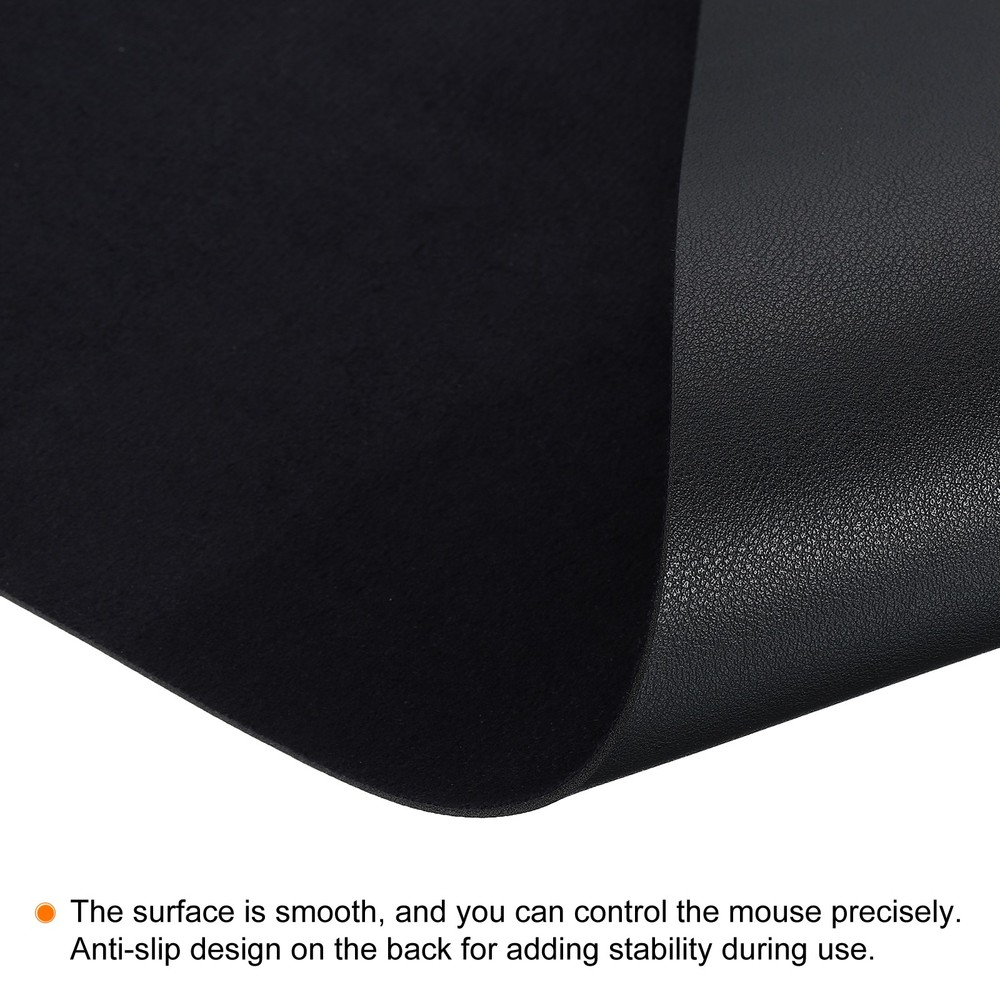 1Pcs 24"x12" Desk Mat Protector DIY Black