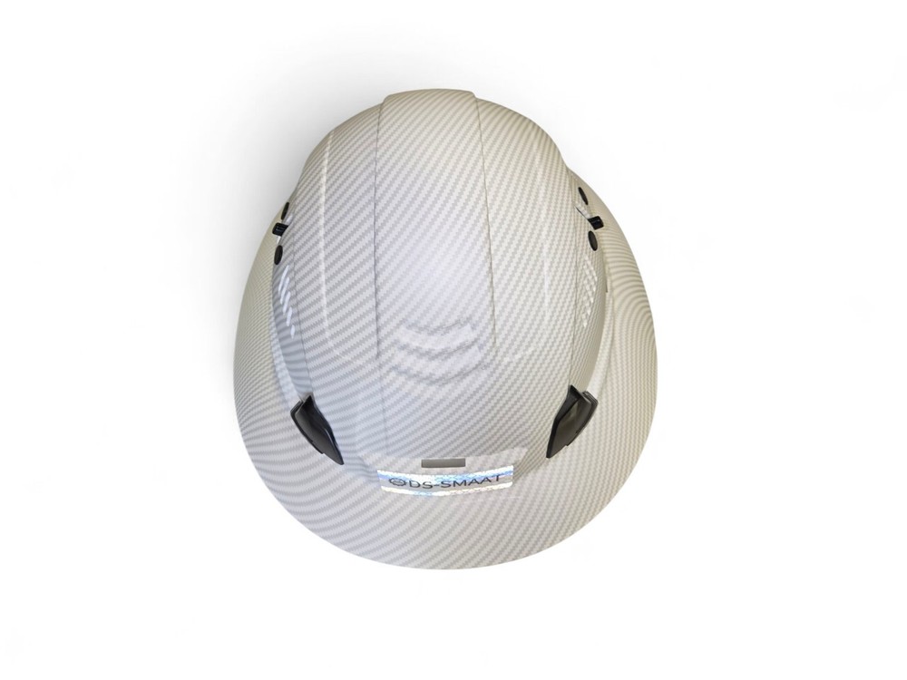 Hydro Dipped Full Brim Hard Hat White