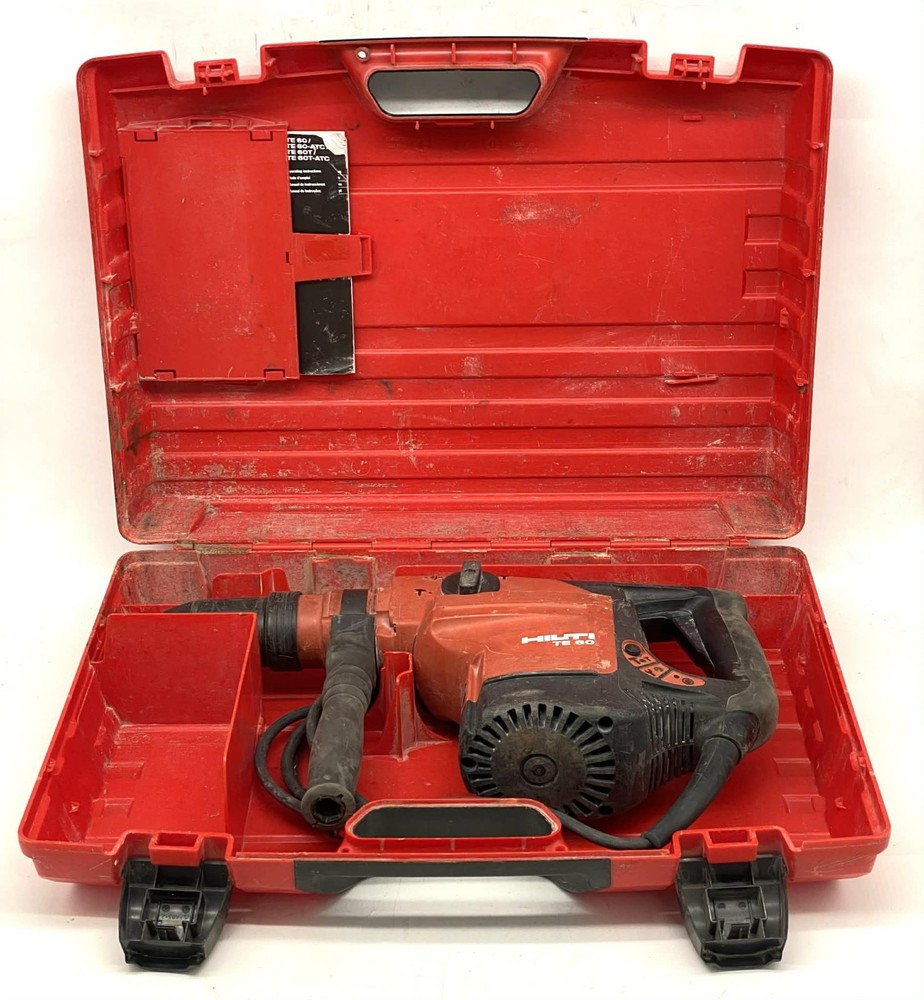 Hilti TE60 Corded Rotary Hammer Drill with Case