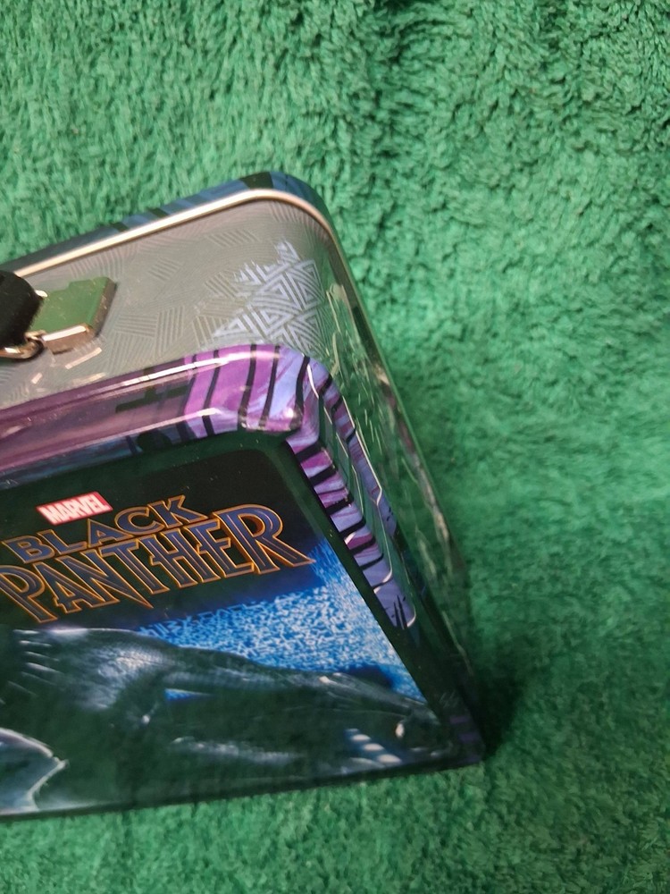 Marvel Black Panther small Tin Lunch Box