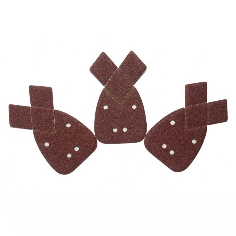 Rabbit Ear Triangular Sandpaper 4 Hole Self-Adhesive Sanding Disc 60 - 1200 Grit
