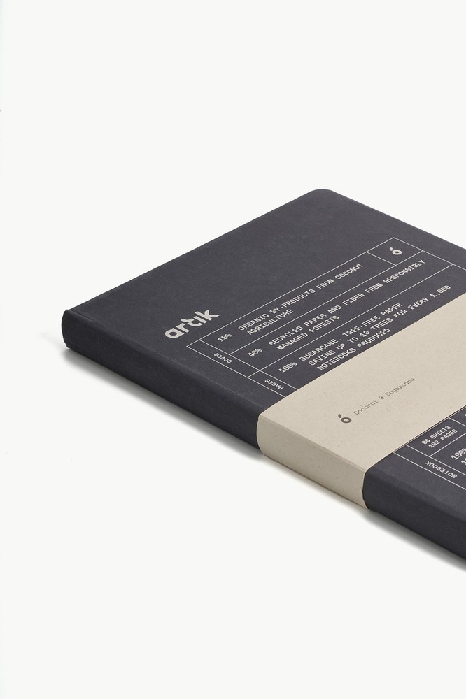 Artik A5 Notebook in Coconut - Dotted - NEW