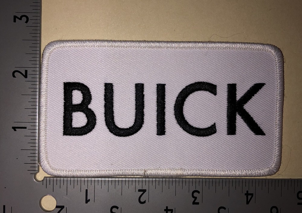 BUICK Embroidered Patch 4.5”x2.5”