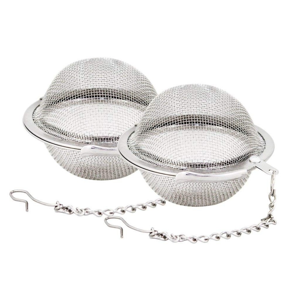 Tea Infuser 2 Pack Stainless Steel Mesh Tea Ball Strainer