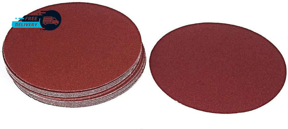 80 Grit Sanding Discs 7-Inch Hook and Loop Sanding Discs - 20Pcs