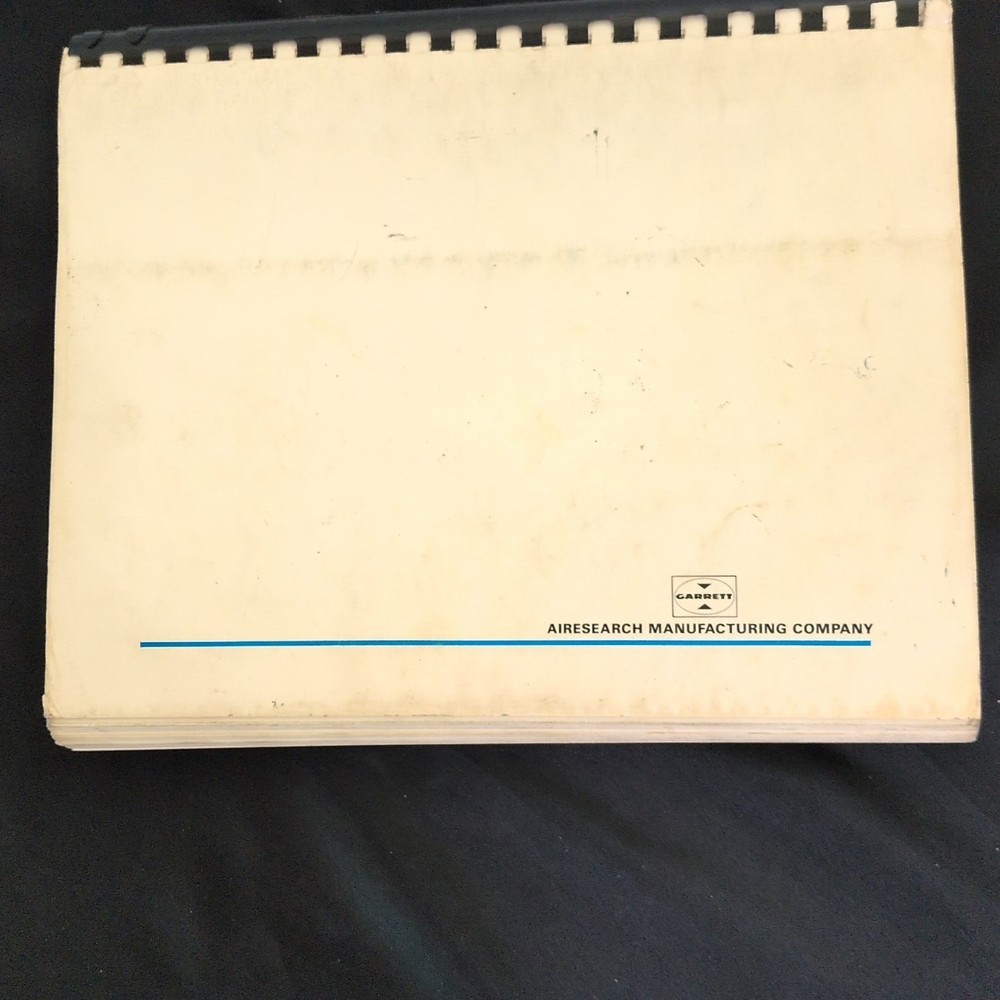 Vtg Airesearch Boeing 727-200 Study Guide Feb 1985