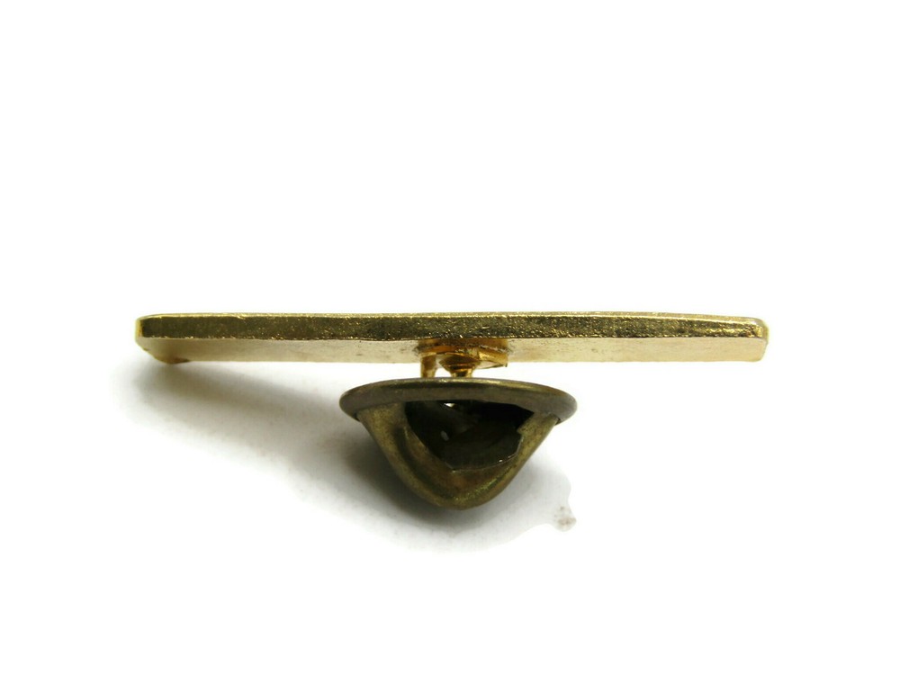 EPA Quality Pin Black Background Gold Tone