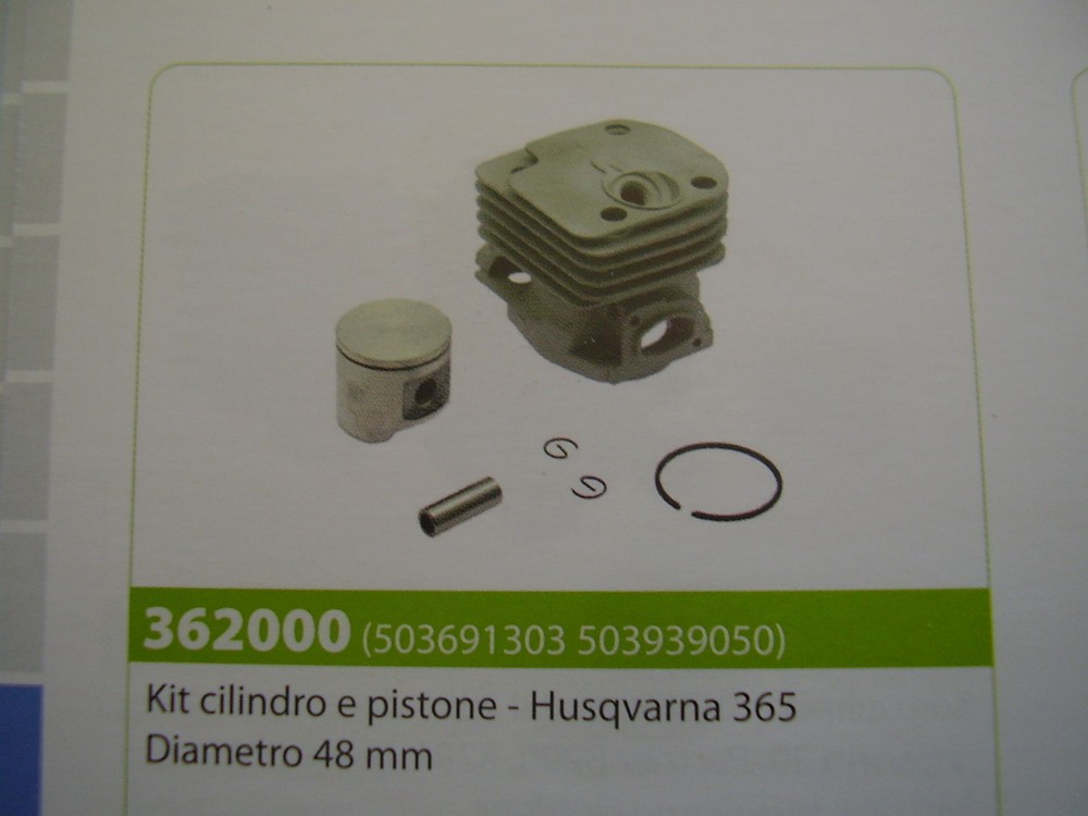PISTON CYLINDER KIT - HUSQVARNA 365 DIAMETER 48MM