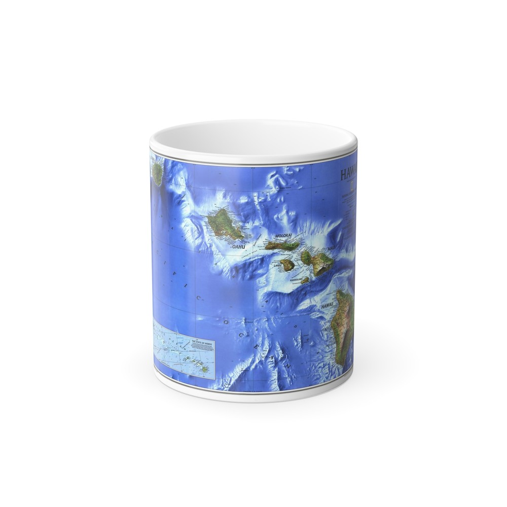 USA - Hawaii (1995) (Map) Color Changing Mug 11oz
