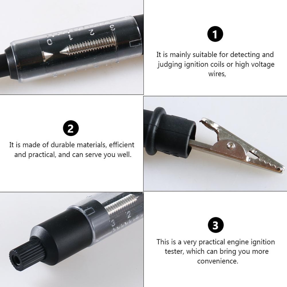 Spark Plug Tester Portable Auto Diagnostic Test Tool Car Supply