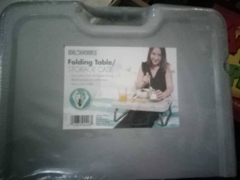 Idea Works Folding Table/Storage Case
