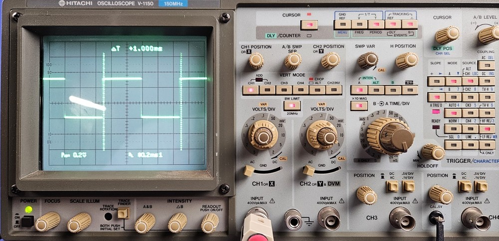 Hitachi V-1150 Oscilloscope