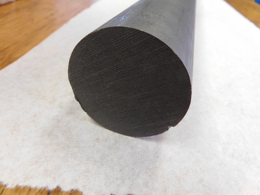 Graphite Rod Stock 2” Diameter 25” Length