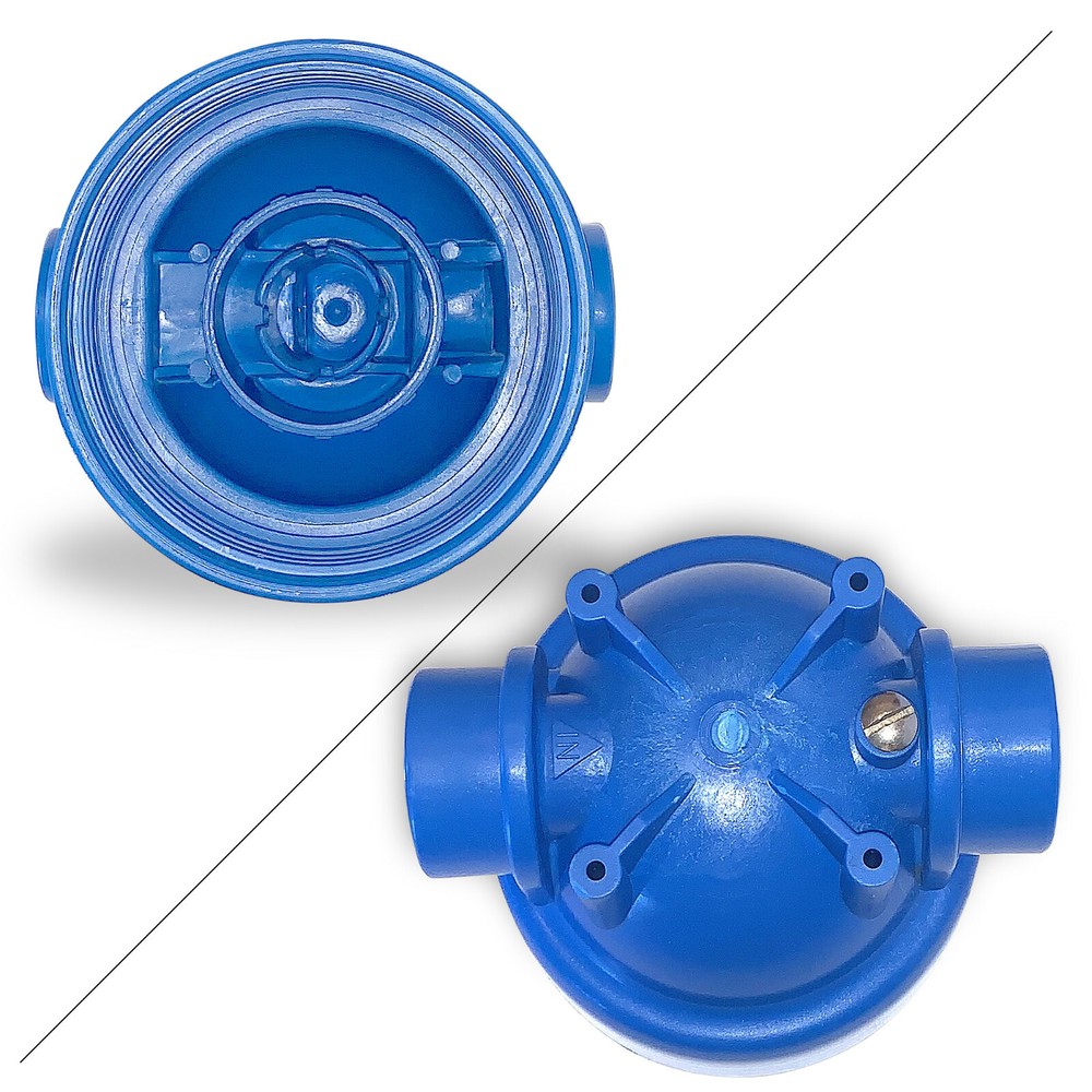 10" Clear Standard Whole House Water Filter System with Sediment Filter