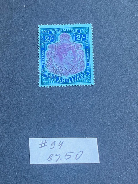 BERMUDA # 94, VALUE 87.50